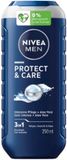 NIVEA Men Shampoo & Douchegel 3in1 Protect & Care - 3 x 250 ml - Voordeelverpakking