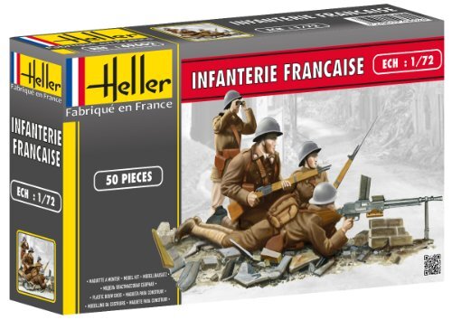 Heller 49602" Infanterie Francaise Plastic Model Kit, 1:72 schaal