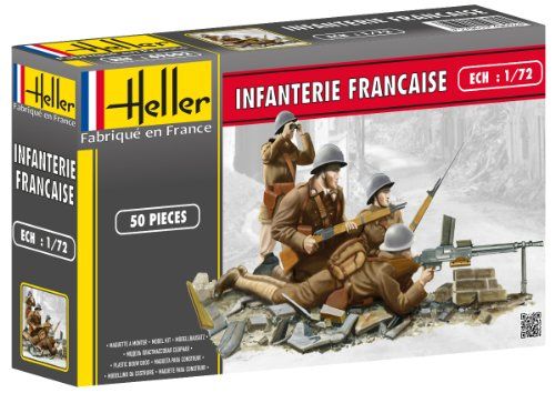 Heller 49602 Infanterie Francaise Plastic Model Kit - 1:72 schaal