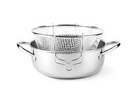 Brunch Time Excèlsa frituurpan - 24 cm - zilver
