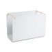U Brands Metalen hangende bestandsorganizer, letterformaat, bureaubladaccessoire, boogcollectie, grijs