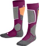 FALKE SK2 skisokken kinderen paars - maat 35-38