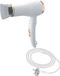 Avizar, compacte haardroger 850W, lichtgewicht met warme en koude lucht, wit