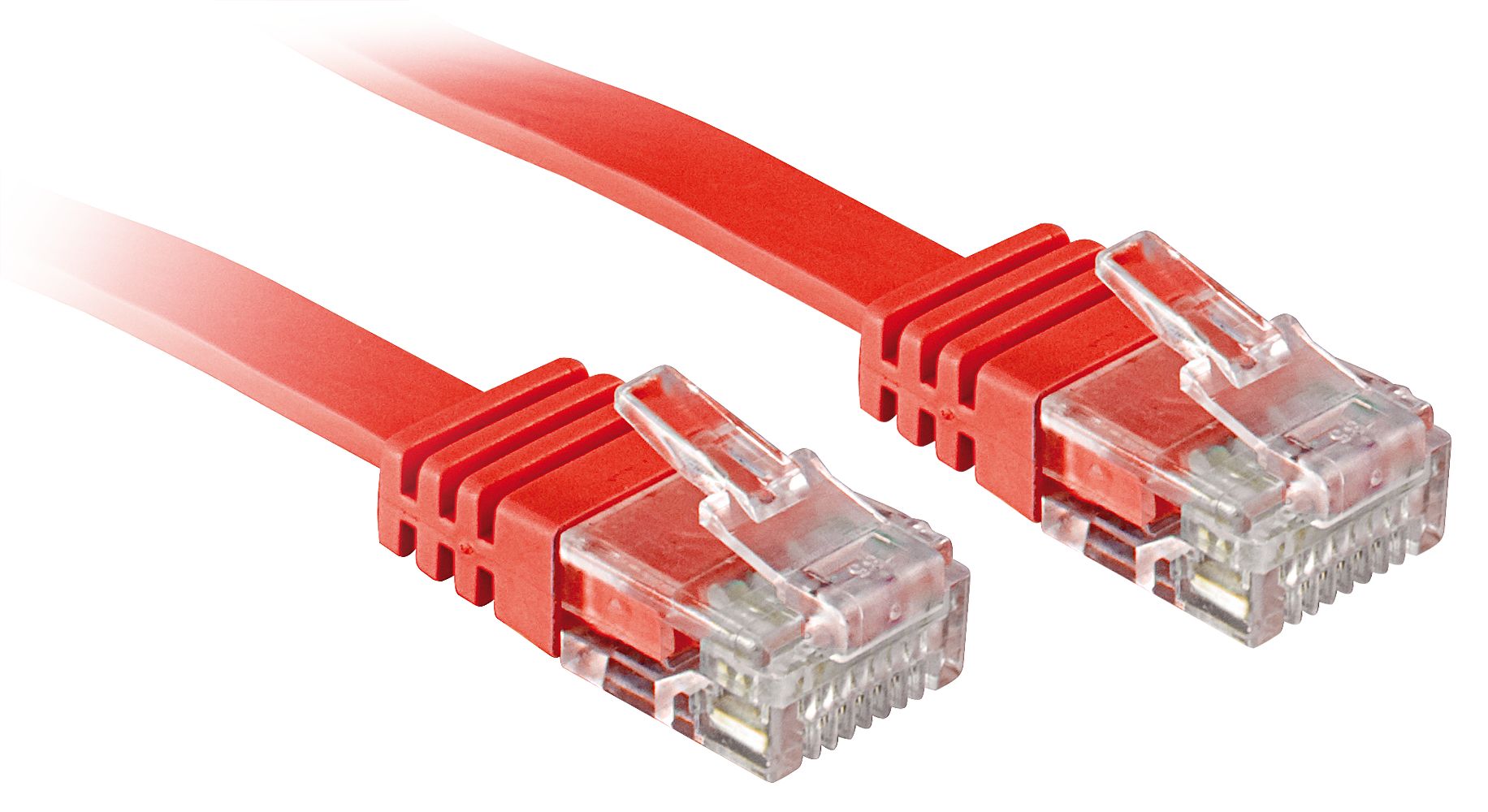 LINDY 0.3m Cat.6 Netwerkkabel Rood