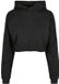 Urban Classics Oversized Cropped Hoody Femme Sweat à capuche - Noir - 4XL