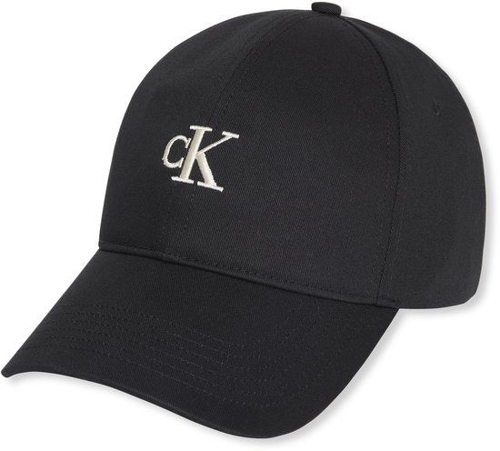 Calvin Klein Monogram Embroidery Baseball Cap
