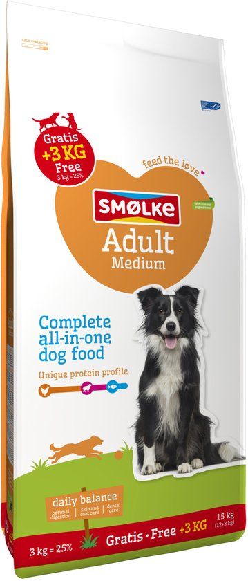 Smolke Smølke Adult Medium Bonusbags 15kg