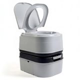 briebe Camp Draagbaar toilet, 24 l, chemisch toilet, voor camper, boot | Waterreservoir 19 l, zuigerpomp, gemakkelijk te reinigen en te legen WC1195G