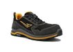 GARSPORT Kele Low S1P Chaussures de sécurité pour hommes et femmes, semelle extérieure en caoutchouc Michelin Arrow HRO, noir/gris/orange (GDS1090017 2099)