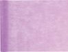 Santex Tafelloper op rol - 2x - lila paars - 30 cm x 10 m - non woven polyester