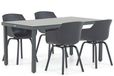 Lifestyle Garden Furniture Lifestyle Salina/Porto 160 cm dining tuinset 5-delig