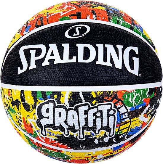 United Sports Rainbow Basketball Heren - Zwart / Multicolor