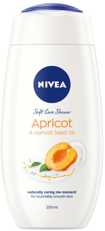 Nivea Apricot & apricot seed oil soft care shower 250ml