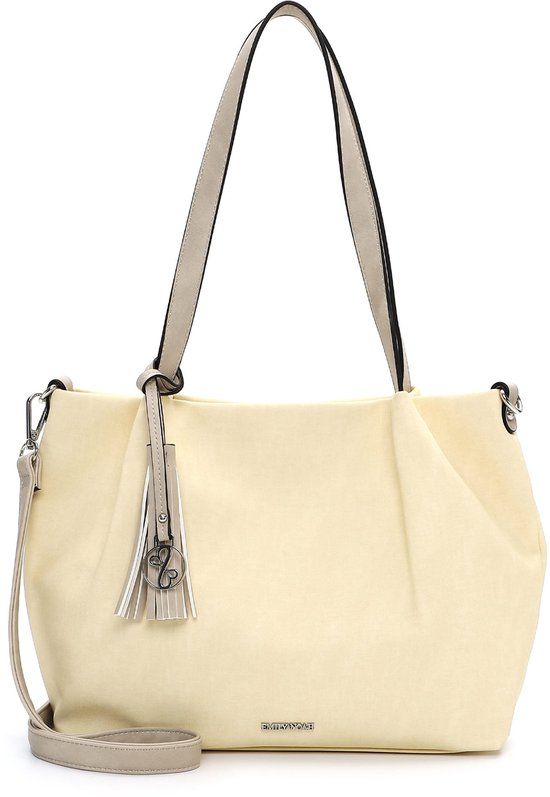 Emily & Noah Shopper E&N Elke (62791) Dames Handtas Light Yellow