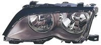 TarosTrade 37-0186-L-2814 koplamp vooraan elektrisch zwart met motor type Zkw links