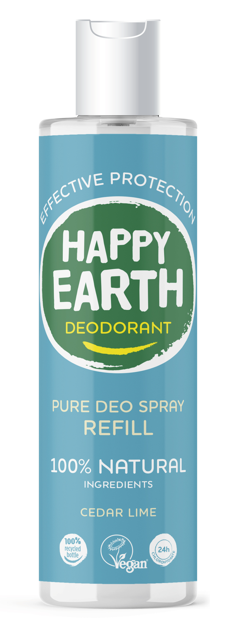 Happy Earth Pure Deo Spray Cedar Lime Navuling