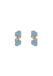 Gaya Leo E-Commerce Ltd. Gaya Earrings Rose Gold Turquoise