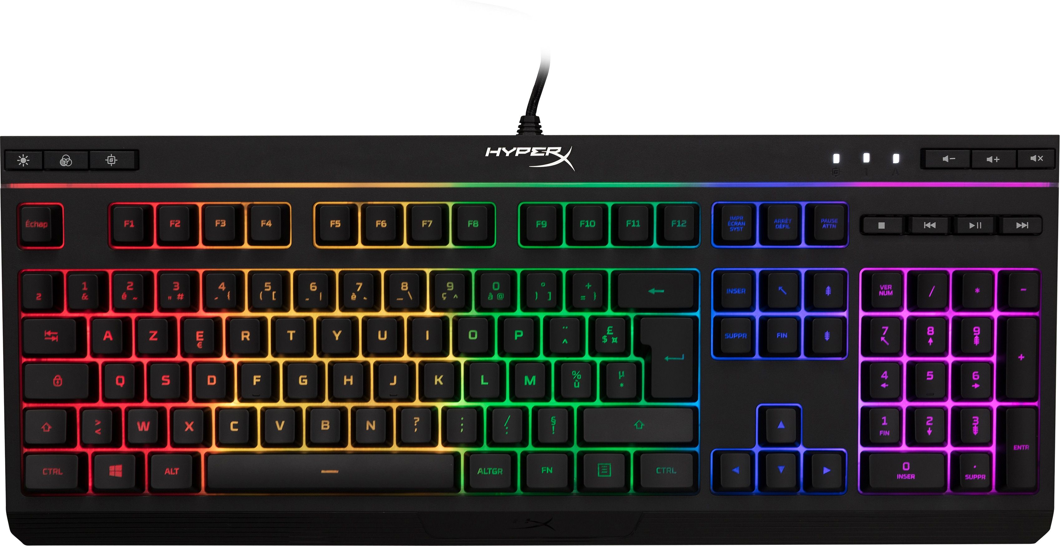 HyperX Alloy Core RGB Membrane Gaming Toetsenbord - FR Azerty