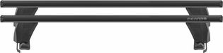 Menabo Delta Noir | Barre de toit DS - 4 Crossback 2015+ - Aluminium - Longueur 137 cm - Capacité de charge 50 kg - 2 pièces