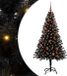 vidaXL Kerstboom zwart 150 cm pvc