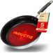 Induction frying pan non-stick 28 cm for versatile cooking