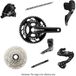 Shimano GRX 825 DI2 12-speed Electronic Disc Brake Groupset 48x31T