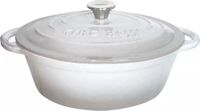 Kinghoff 1522 Gietijzeren Braadpan Ovaal 30cm 4,5L Grijs Emaille