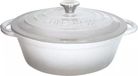 Kinghoff 1522 Gietijzeren Braadpan Ovaal 30cm 4,5L Grijs Emaille