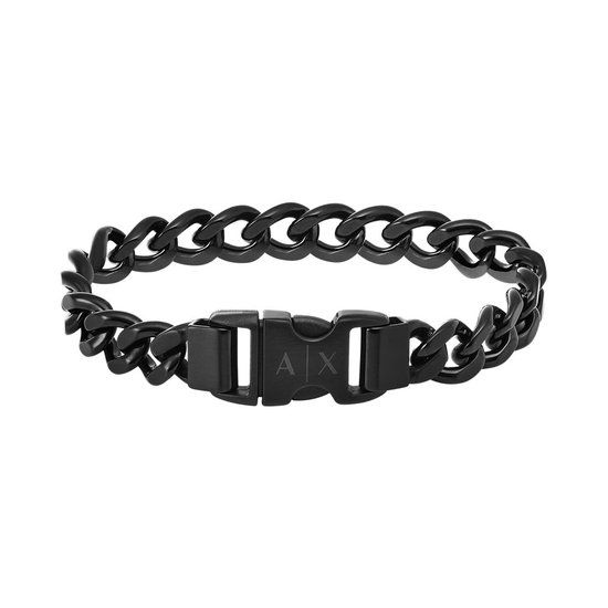 Armani Exchange AXG0156001 Heren Armband 19.8cm - Zwart
