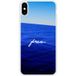 iPhone X, Apple iPhone XS Océan free Bedrukt siliconen hoesje