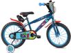 Carratt Vélo enfant Avengers 16 pouce 1 vitesse avec roulettes d'entraînement bleu foncé