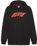 Puma F1 ESS Logo Hoodie 625853 Puma Black-L