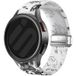 Samsung Bracelet magnétique Transparent Fleur Samsung Galaxy Watch 6 Classic 47mm