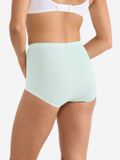 Sloggi Maxislip Originals Basic Vrouwen 3-pack Katoen/Elastaan Effen Regular Waist Aansluitend MEDIUM GREY MELANGE