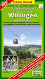 Wander-, Verlag Dr. Andreas Barthel Wander-, Ski- und Radwanderkarte Waldecker Upland, Hochsauerland, Willingen und Umgebung 1:30 000