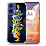 Cokitec Versterkte hoes voor Motorola G85 5G Street Art Graffiti