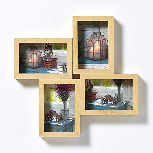 Walther Design SN415H Rustic Galerierahmen - 4x 10x15 cm - Natur