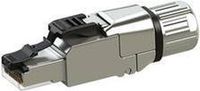 Telegärtner 100023090 RJ45-connector CAT 8.1 Stekker Metaal 1 stuk(s)