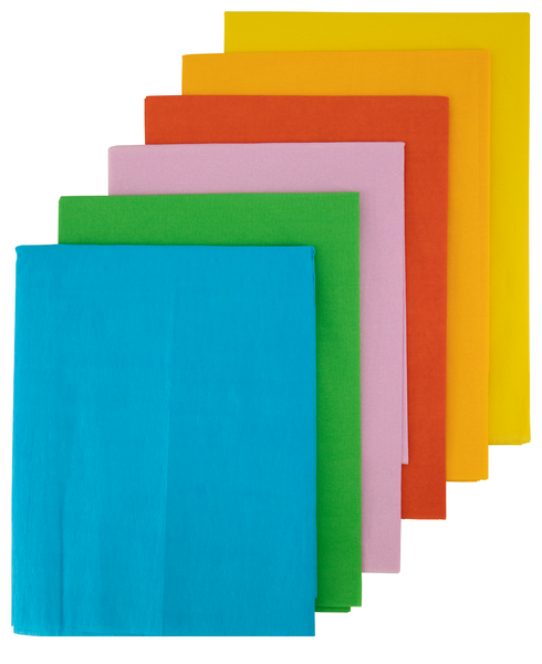 HEMA Crêpepapier 250x50 - 6 Stuks