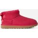 UGG® Ultra Mini Bailey Bow Ribbon Red Laars Maat 43 Wol