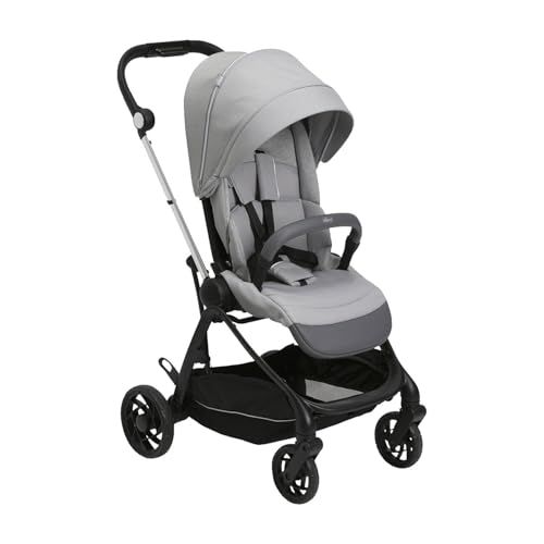 Chicco One4Ever Lounge, licht en compact, van 0 m tot 4 A, elegant design, opvouwbaar, kantelbare rugleuning, automatische sluiting in 1 beweging, zonnekap en paraplu, max. 22 kg