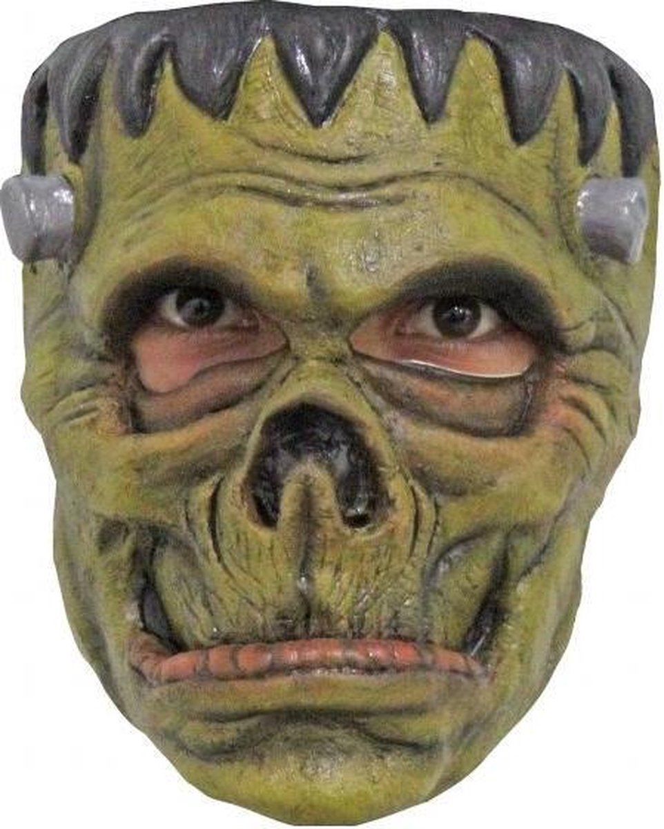 partychimp Gezichtsmasker The Monster Latex Groen One-size