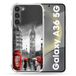 Cokitec Versterkte hoes voor Samsung Galaxy A36 5G reizen Engeland Londen Vintage