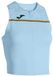 Joma Record III Mouwloos T-shirt Blauw S Vrouw