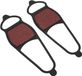 BeiJingLiangPinJiaZuoKeJiWenHuaFaZhanYouXianGongSi Crampons antidérapants pour chaussures - Crampons en caoutchouc pour marcher en toute sécurité sur la glace et la neige