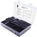 TRU COMPONENTS T1905CA055 Krimpkous assortiment Zwart Krimpverhouding:2:1 750 onderdelen
