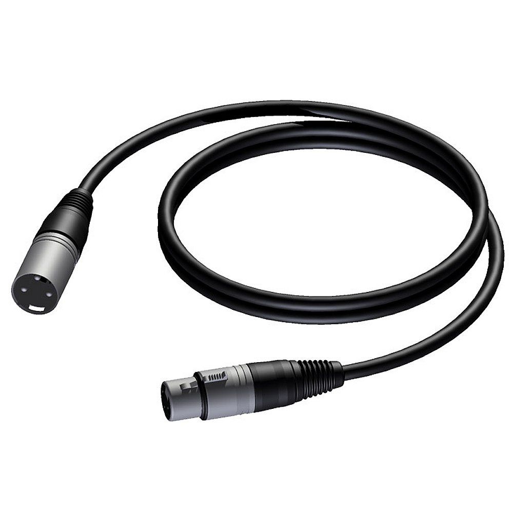 Procab Basic XLR-kabel 1 meter