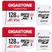 GIGASTONE 128GB 2-pack micro SD geheugenkaart, Camera Plus, SDXC UHS-I A1 U3 V30