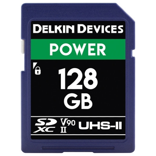 Delkin POWER UHS-II (V90) SD Memory Card 128GB