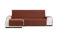 Eysa Rabat chaise longue hoes 240cm, kleur 09/oranje, links-frontale weergave
